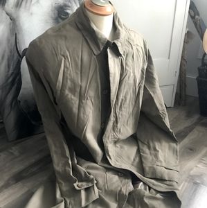 Jones New York Overcoat Khaki Men's Size 42 Tall